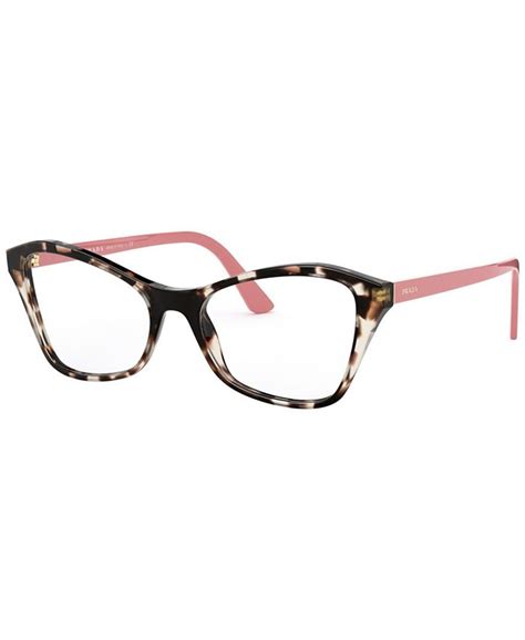 prada 11xv|PRADA PR 11XV Women's Butterfly Eyeglasses .